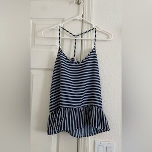 Abercrombie and Fitch top w/ ruffles